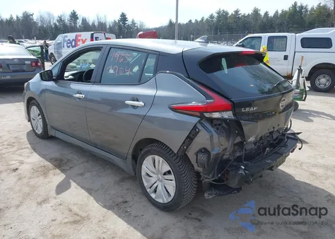 2020 Nissan Leaf S 40 Kwh из США, поврежденный, VIN 1N4AZ1BP1LC309690